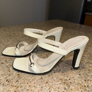 Gucci Vintage Open-Toe Heels